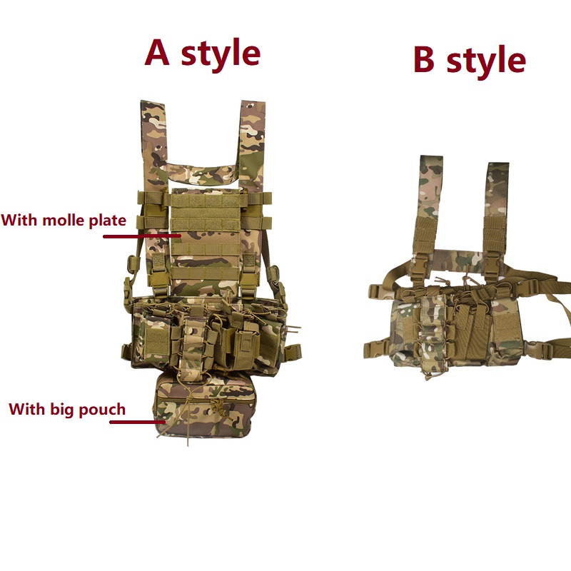 D3CR Chest Rig Vest Multicam B - Crossfit Gear Men recension och pris